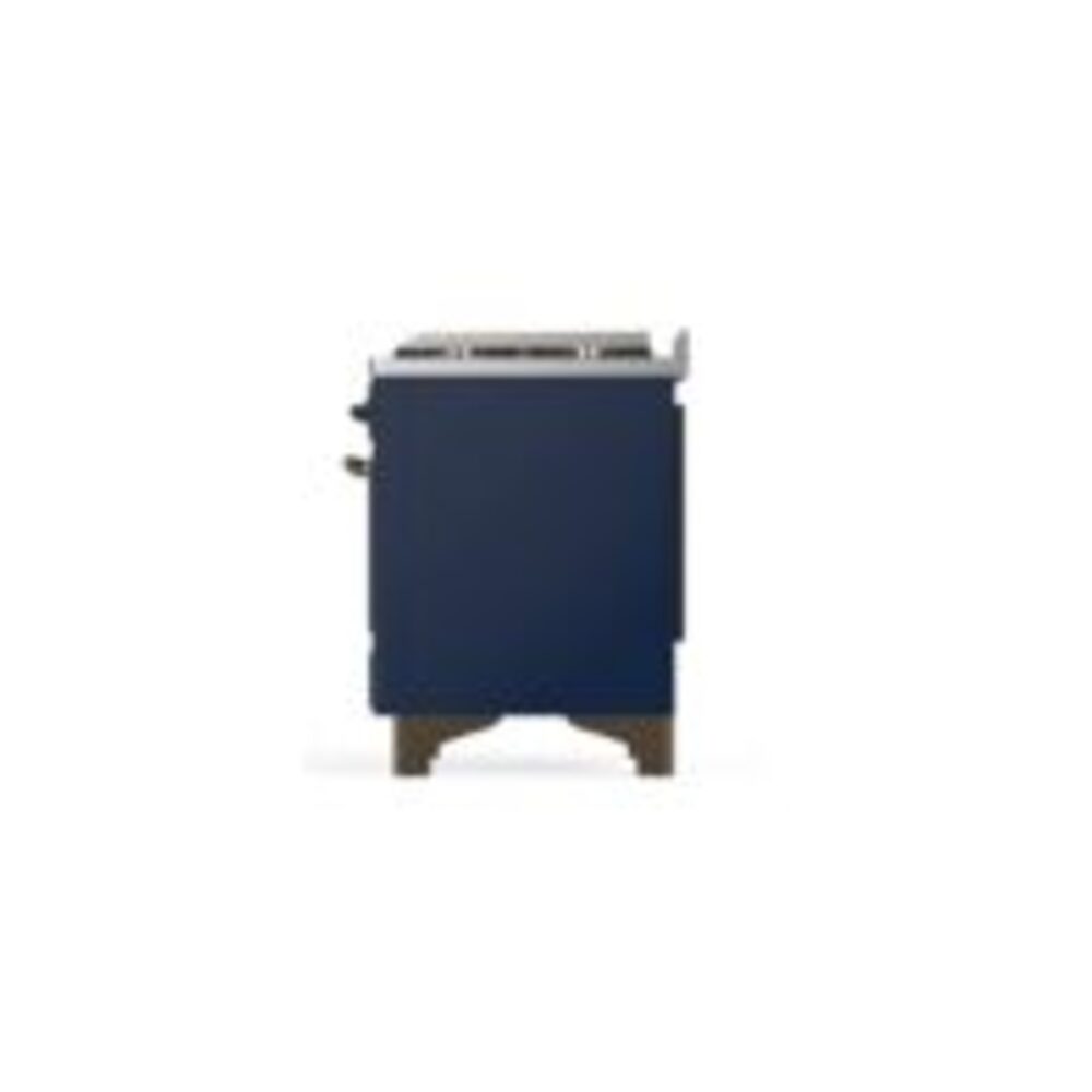 ILVE UM09F Majestic II 36 inch Dual Fuel Range with 6 Burners, Griddle