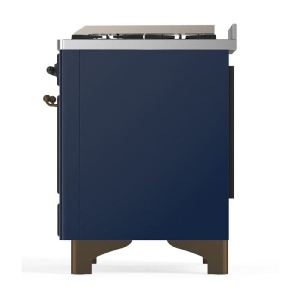 ILVE UM09F Majestic II 36 inch Dual Fuel Range with 6 Burners, Griddle