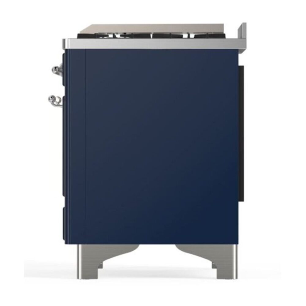 ILVE UM09F Majestic II 36 inch Dual Fuel Range with 6 Burners, Griddle