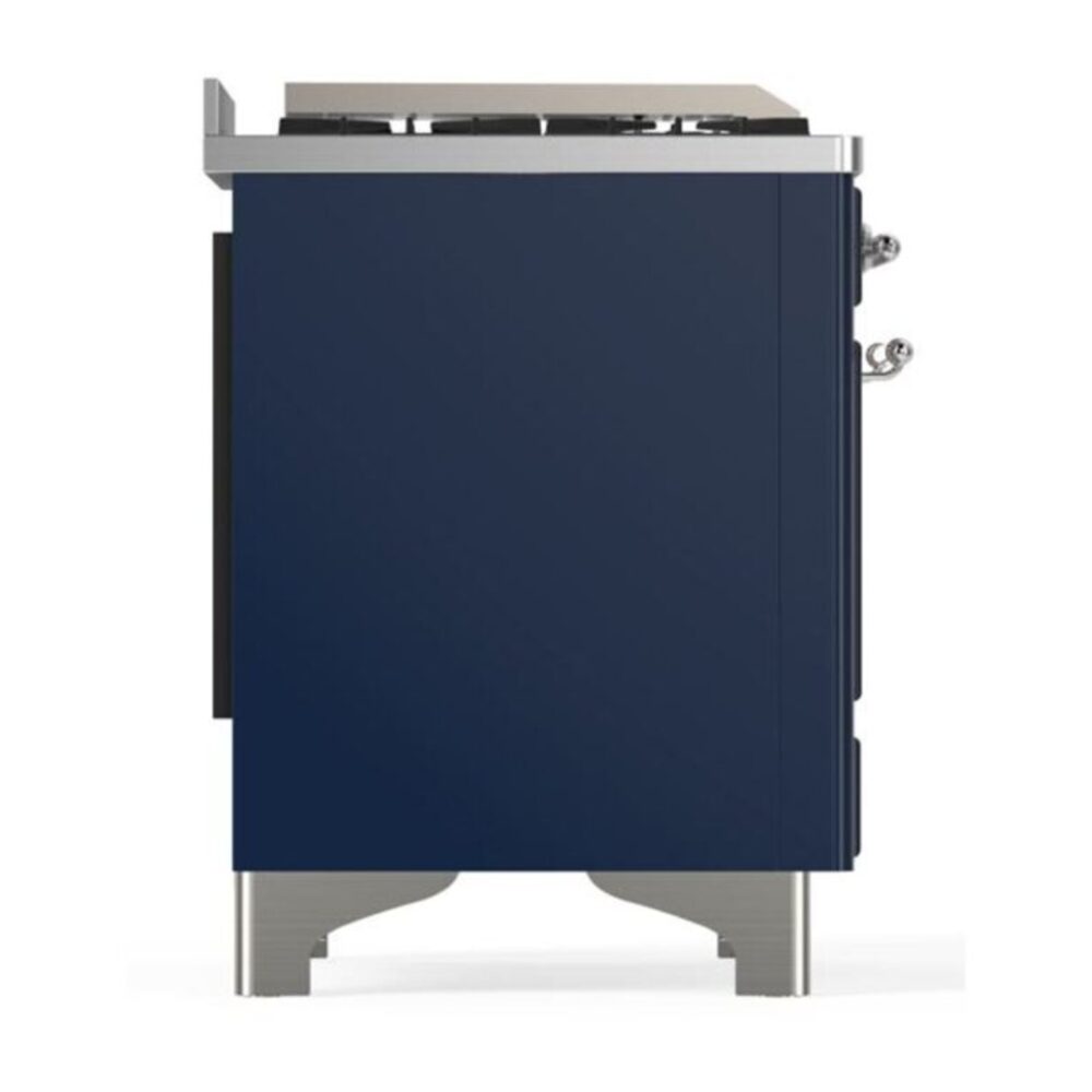 ILVE UM09F Majestic II 36 inch Dual Fuel Range with 6 Burners, Griddle