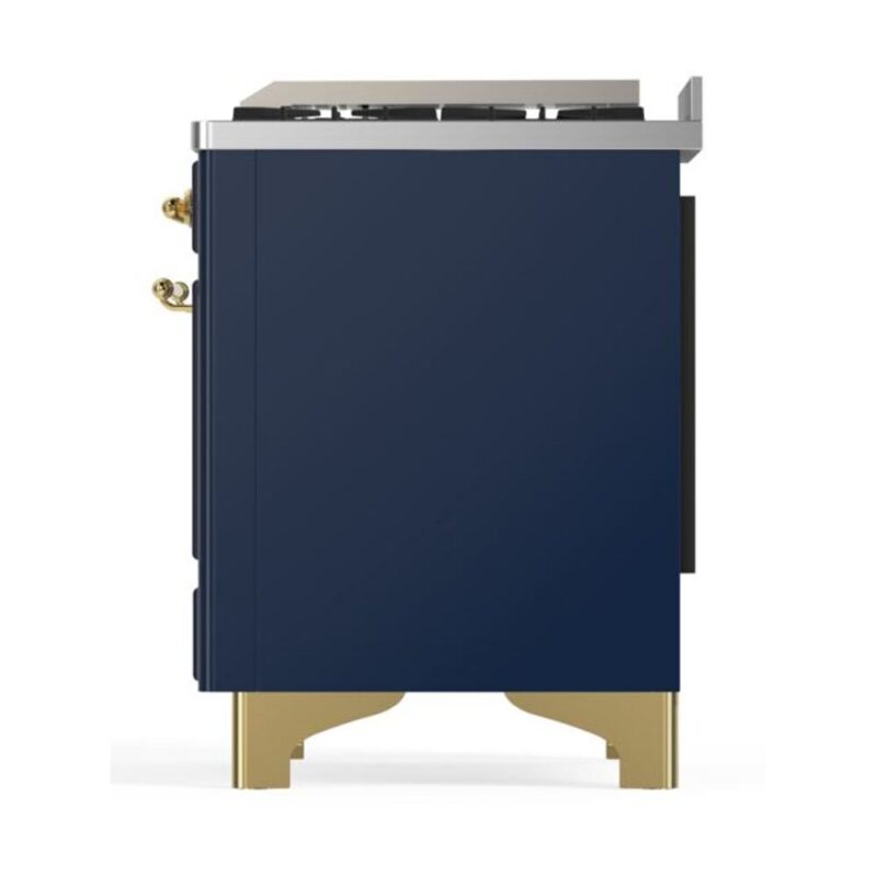 ILVE UM09F Majestic II 36 inch Dual Fuel Range with 6 Burners, Griddle