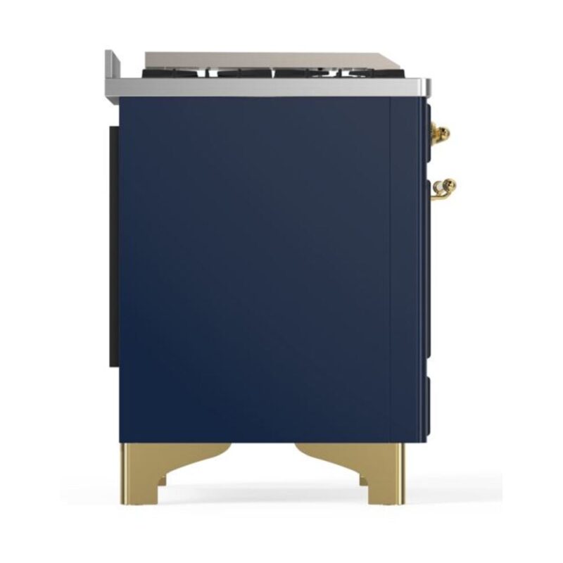 ILVE UM09F Majestic II 36 inch Dual Fuel Range with 6 Burners, Griddle