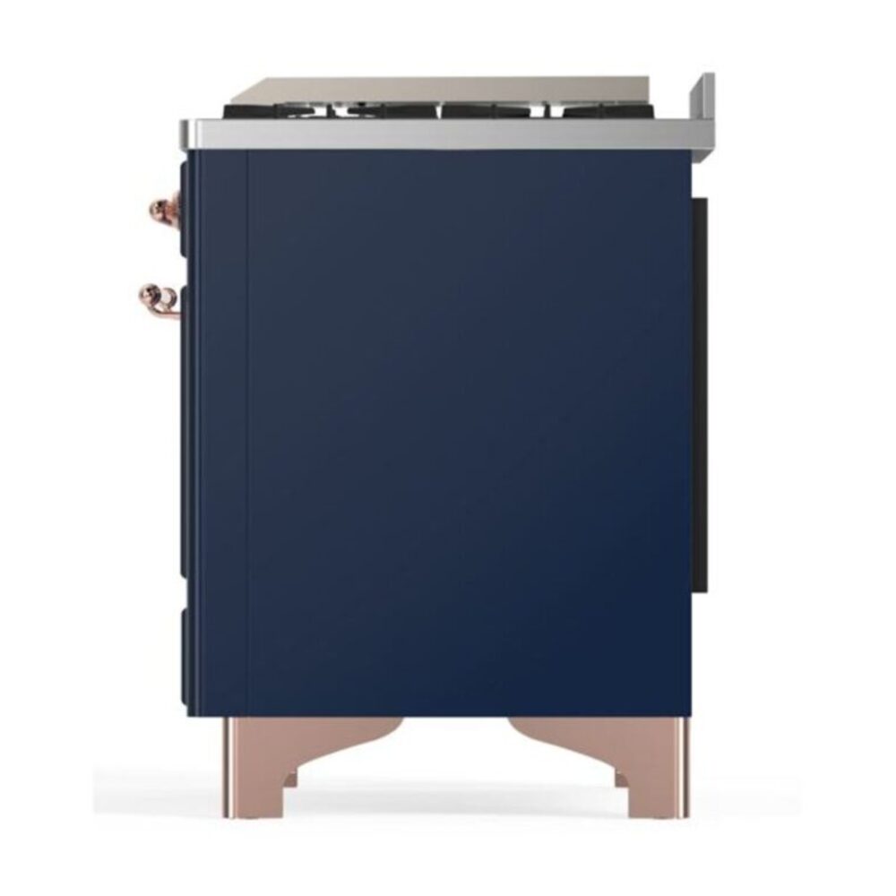 ILVE UM09F Majestic II 36 inch Dual Fuel Range with 6 Burners, Griddle