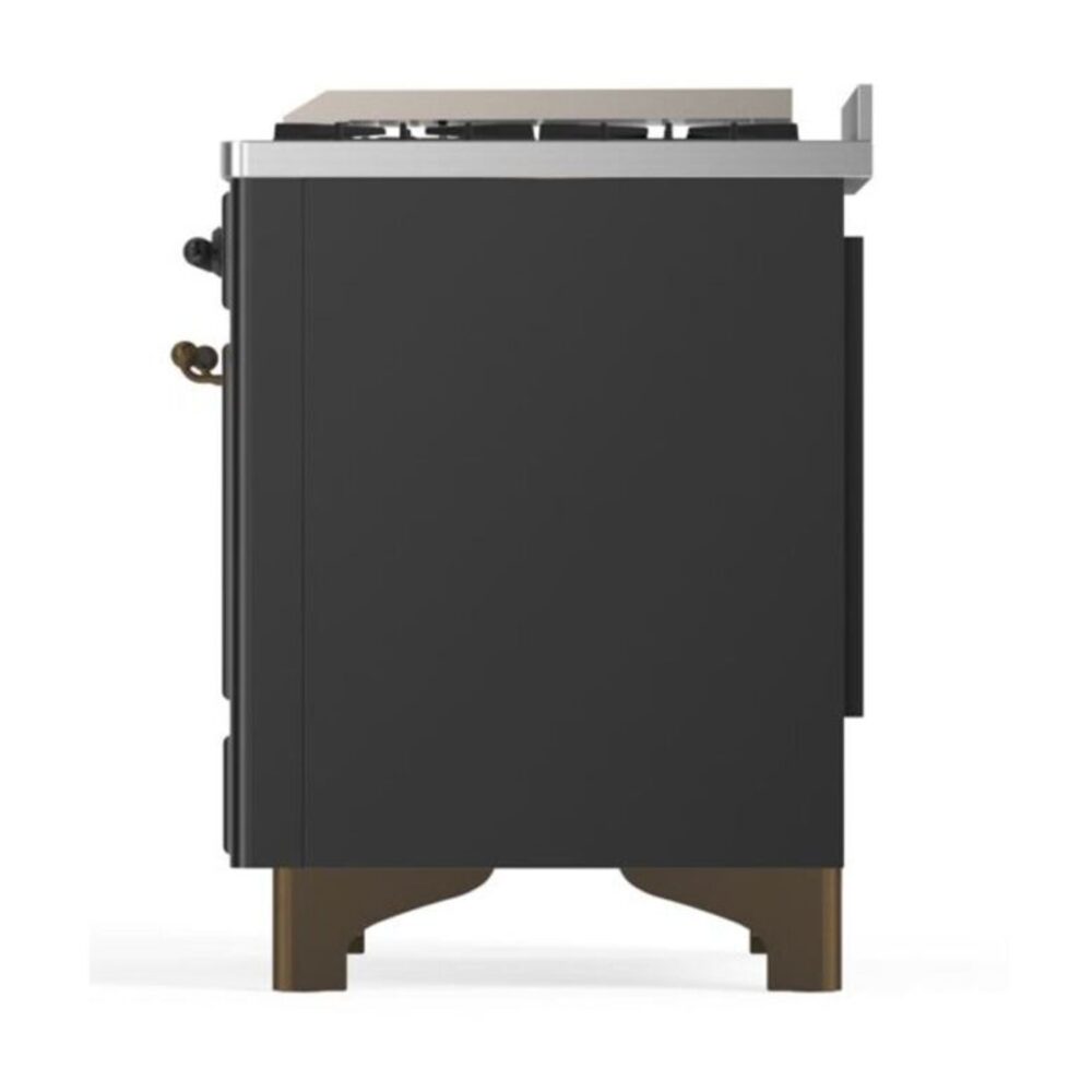 ILVE UM09F Majestic II 36 inch Dual Fuel Range with 6 Burners, Griddle