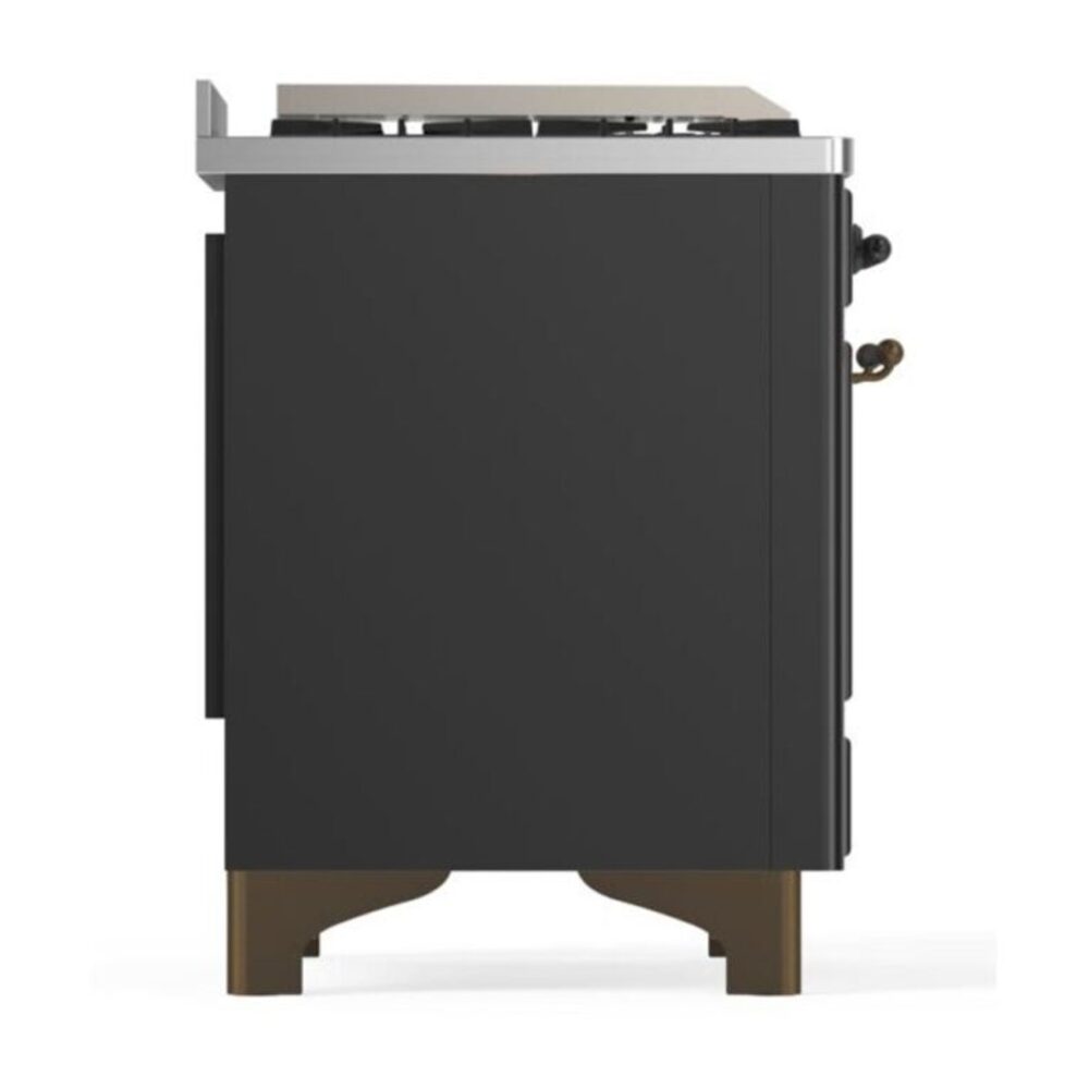 ILVE UM09F Majestic II 36 inch Dual Fuel Range with 6 Burners, Griddle