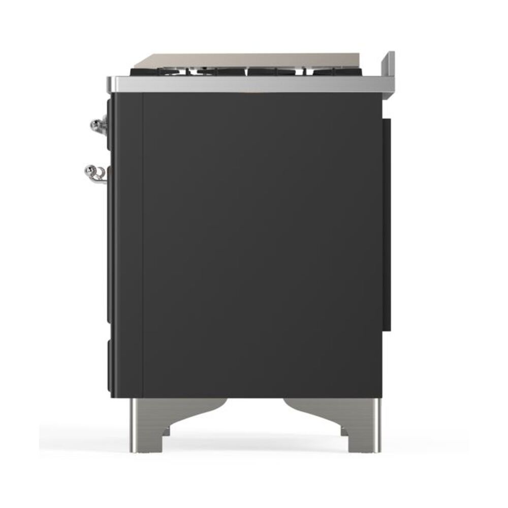 ILVE UM09F Majestic II 36 inch Dual Fuel Range with 6 Burners, Griddle