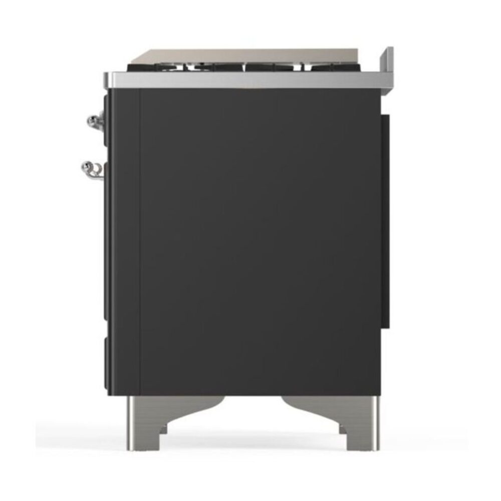 ILVE UM09F Majestic II 36 inch Dual Fuel Range with 6 Burners, Griddle