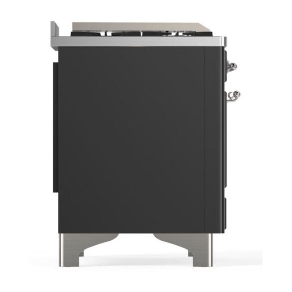 ILVE UM09F Majestic II 36 inch Dual Fuel Range with 6 Burners, Griddle