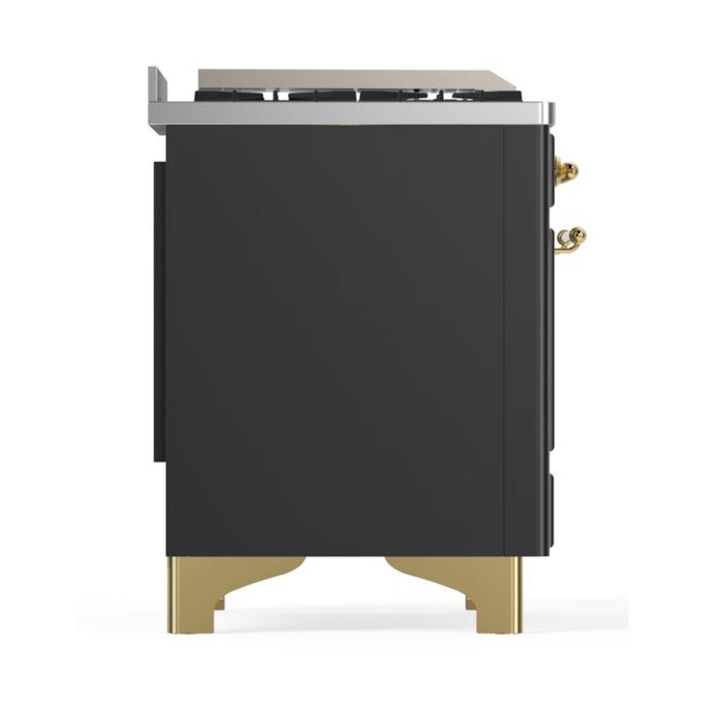 ILVE UM09F Majestic II 36 inch Dual Fuel Range with 6 Burners, Griddle