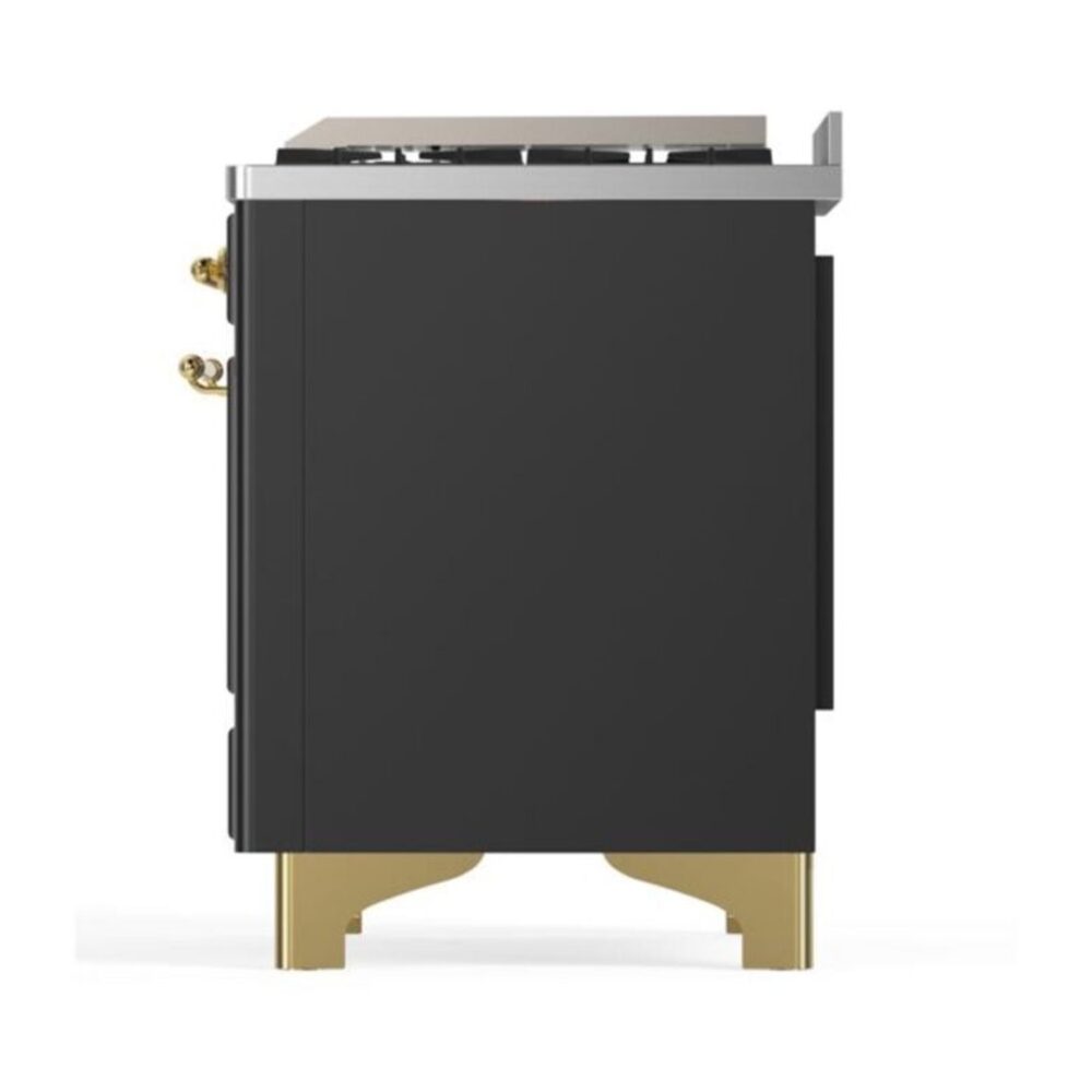 ILVE UM09F Majestic II 36 inch Dual Fuel Range with 6 Burners, Griddle