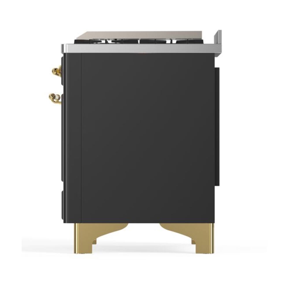 ILVE UM09F Majestic II 36 inch Dual Fuel Range with 6 Burners, Griddle