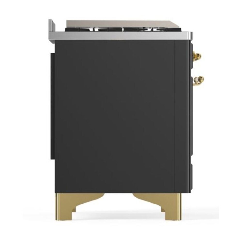 ILVE UM09F Majestic II 36 inch Dual Fuel Range with 6 Burners, Griddle