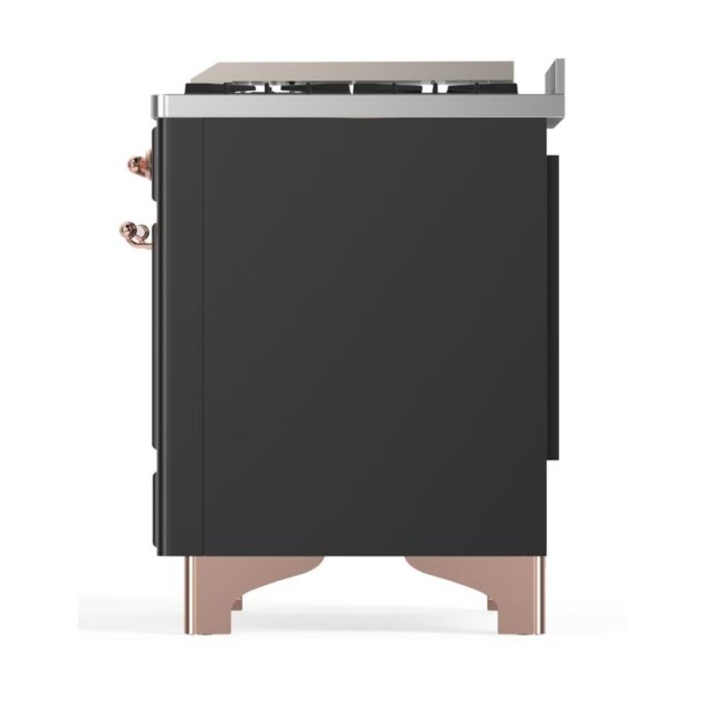 ILVE UM09F Majestic II 36 inch Dual Fuel Range with 6 Burners, Griddle