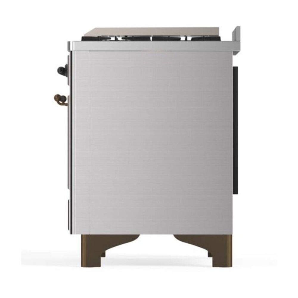 ILVE UM09F Majestic II 36 inch Dual Fuel Range with 6 Burners, Griddle