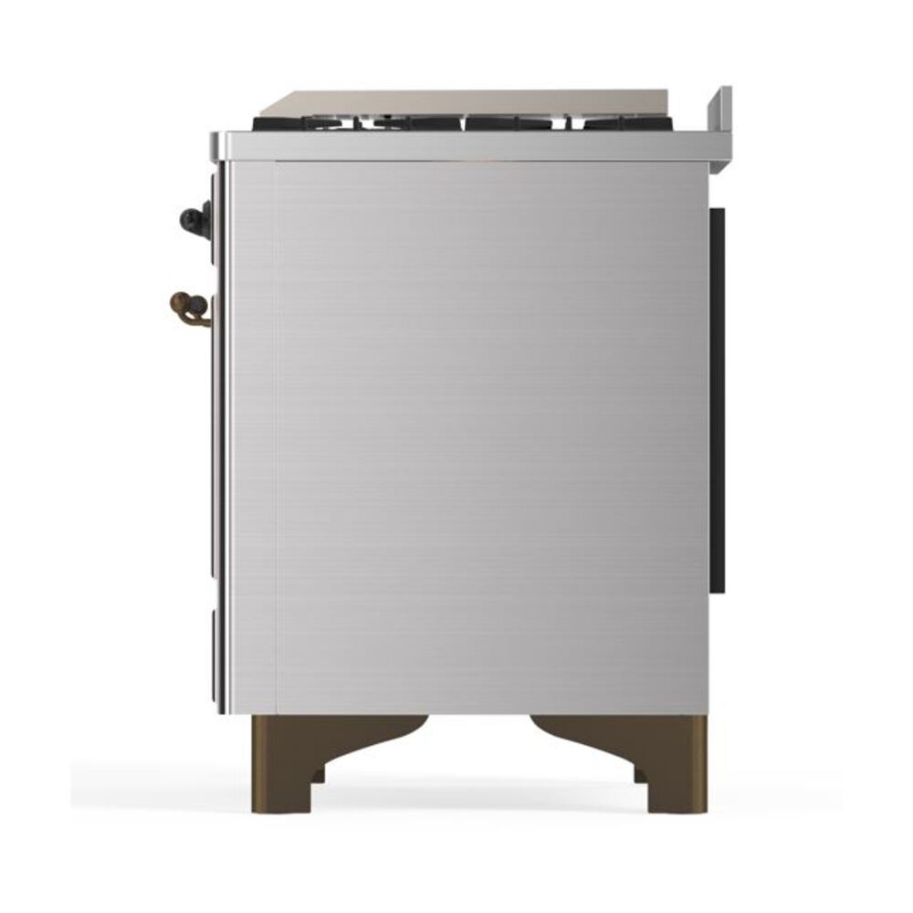 ILVE UM09F Majestic II 36 inch Dual Fuel Range with 6 Burners, Griddle