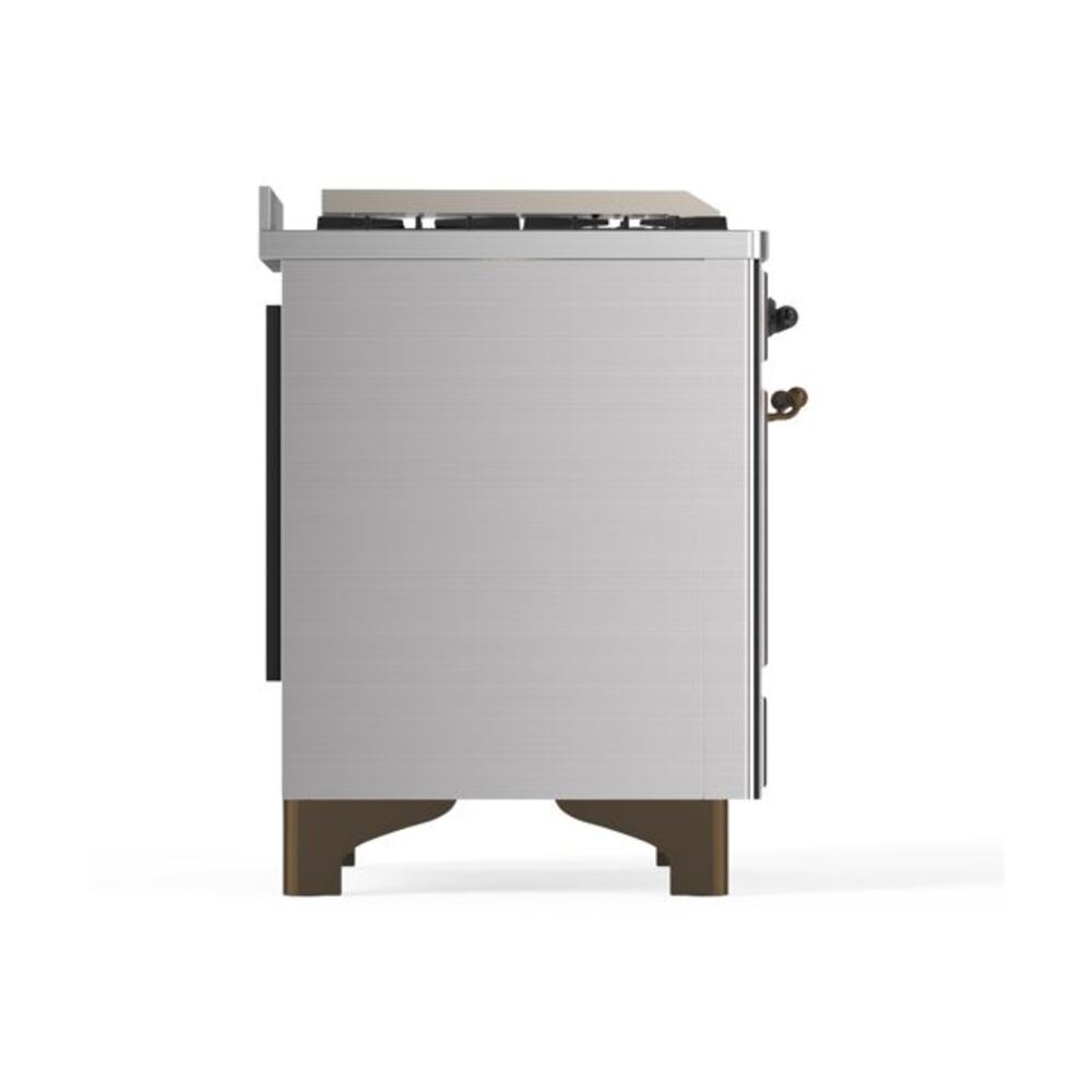 ILVE UM09F Majestic II 36 inch Dual Fuel Range with 6 Burners, Griddle