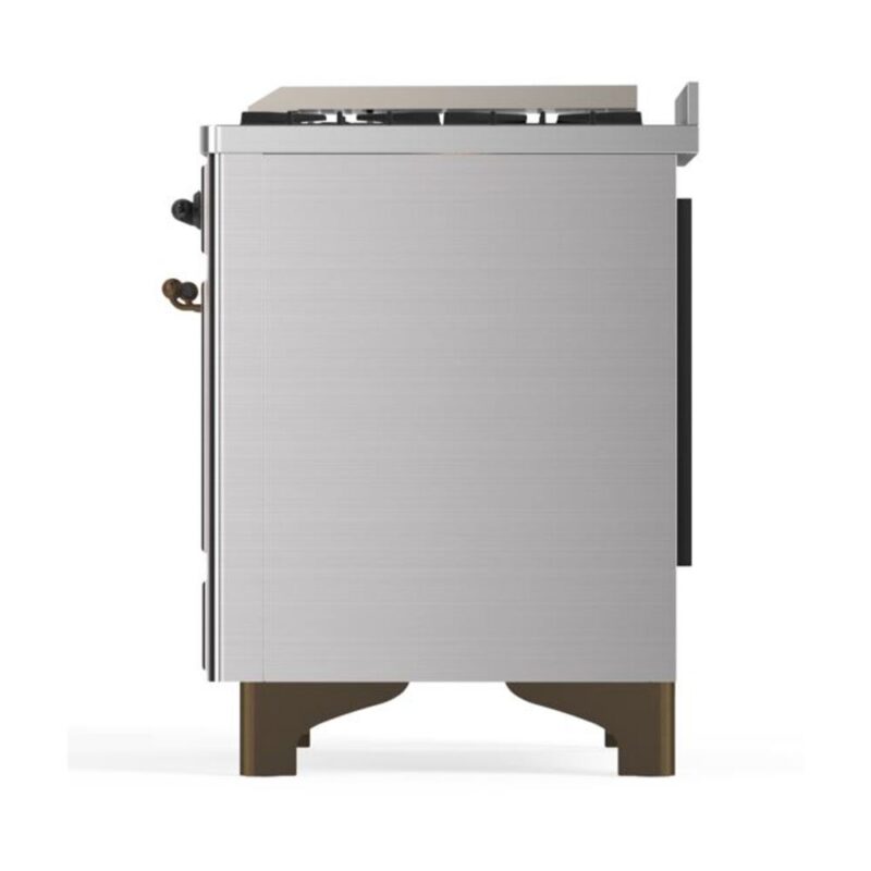 ILVE UM09F Majestic II 36 inch Dual Fuel Range with 6 Burners, Griddle