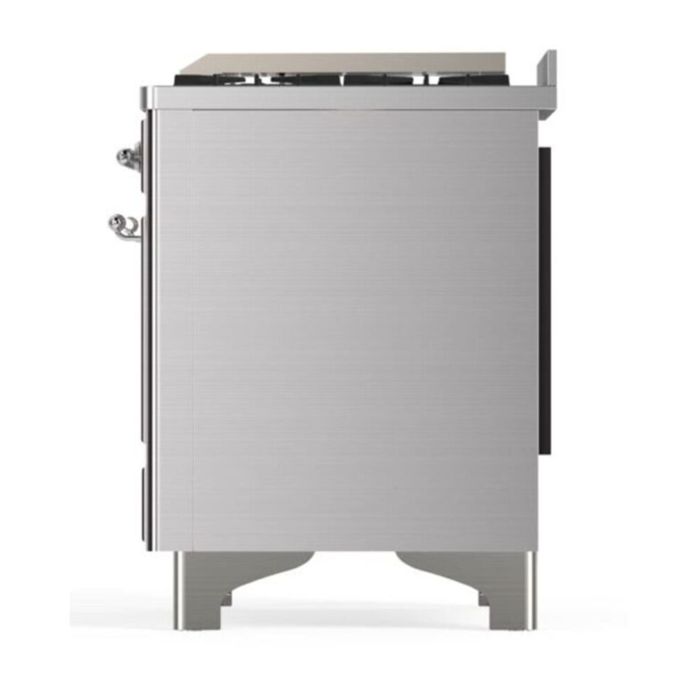 ILVE UM09F Majestic II 36 inch Dual Fuel Range with 6 Burners, Griddle