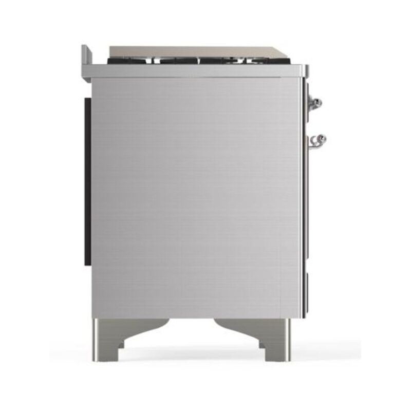 ILVE UM09F Majestic II 36 inch Dual Fuel Range with 6 Burners, Griddle