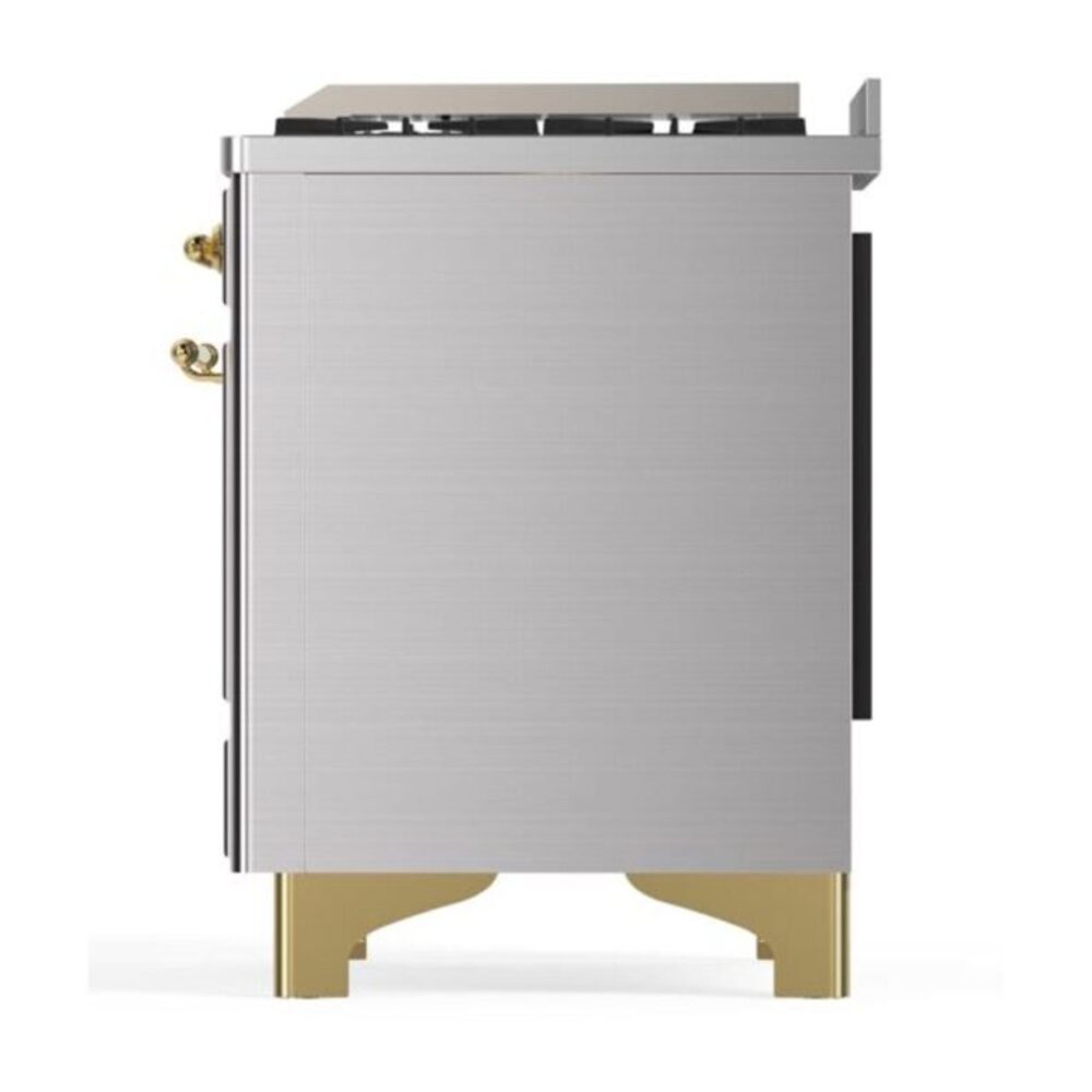 ILVE UM09F Majestic II 36 inch Dual Fuel Range with 6 Burners, Griddle