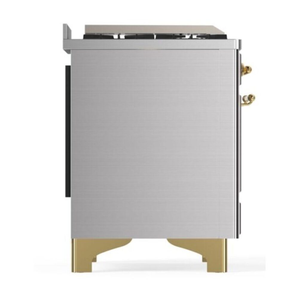 ILVE UM09F Majestic II 36 inch Dual Fuel Range with 6 Burners, Griddle