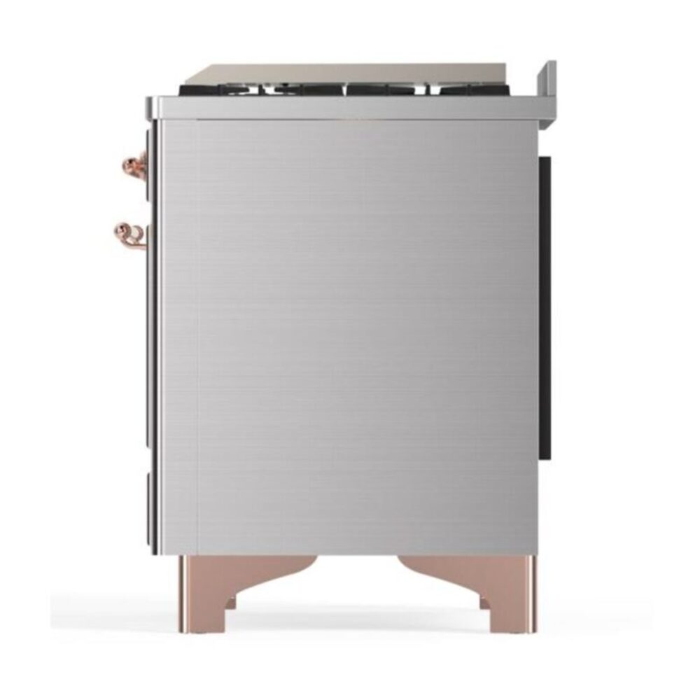 ILVE UM09F Majestic II 36 inch Dual Fuel Range with 6 Burners, Griddle