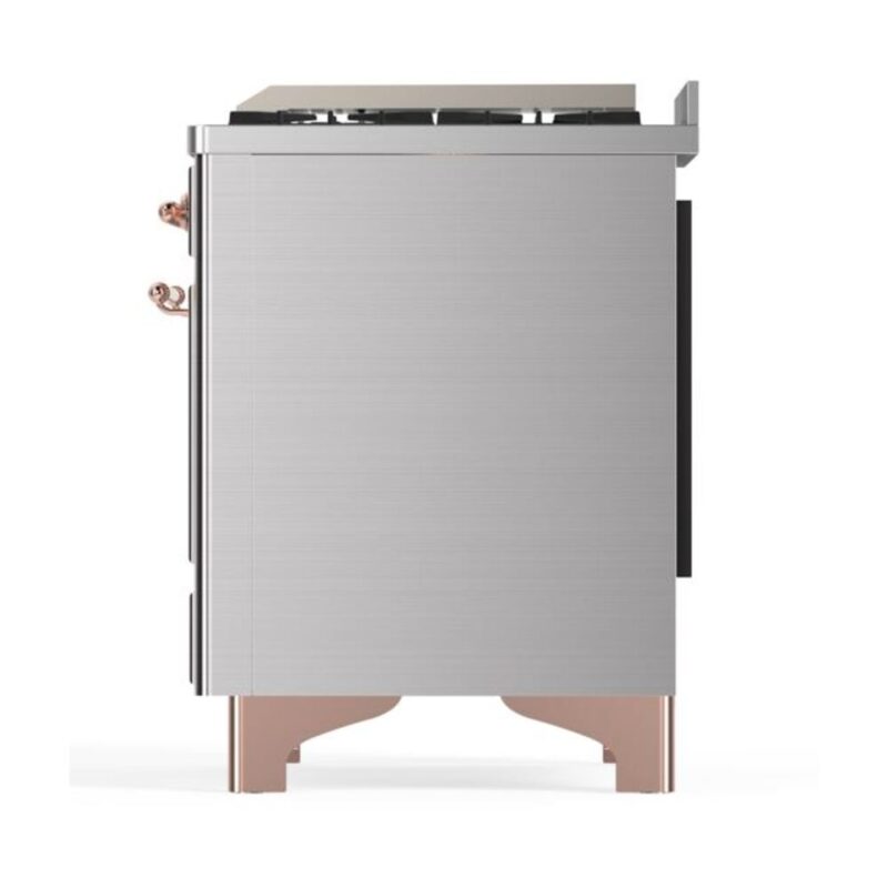 ILVE UM09F Majestic II 36 inch Dual Fuel Range with 6 Burners, Griddle