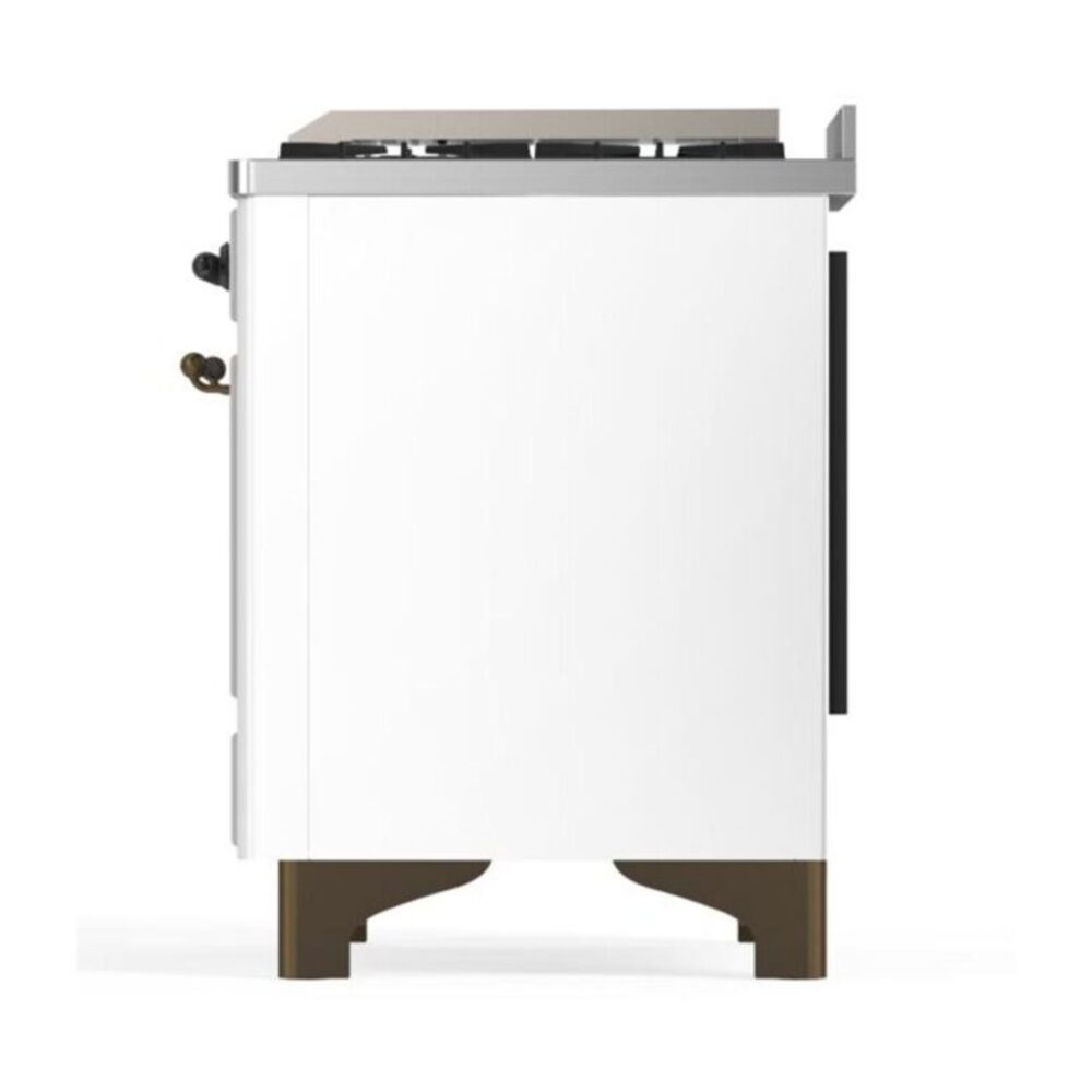 ILVE UM09F Majestic II 36 inch Dual Fuel Range with 6 Burners, Griddle