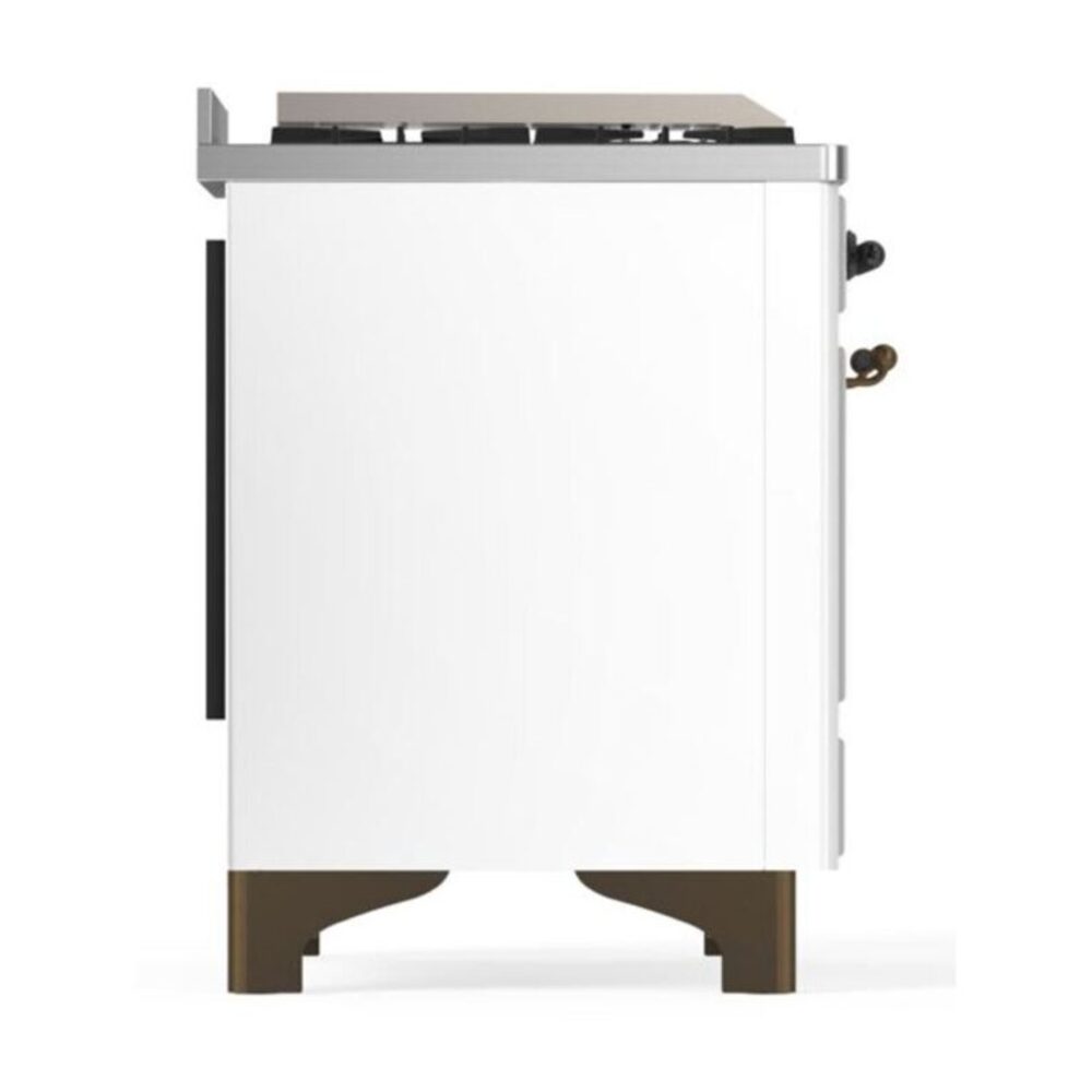ILVE UM09F Majestic II 36 inch Dual Fuel Range with 6 Burners, Griddle