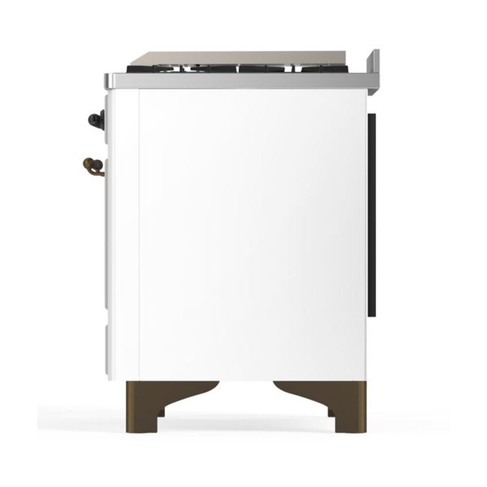 ILVE UM09F Majestic II 36 inch Dual Fuel Range with 6 Burners, Griddle