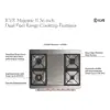 UM09FDNS3WHCLP - cooktop features