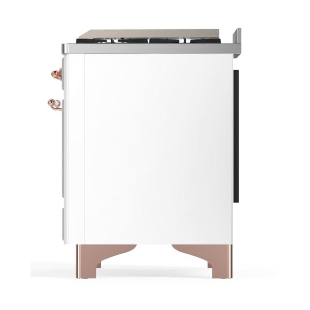 ILVE UM09F Majestic II 36 inch Dual Fuel Range with 6 Burners, Griddle