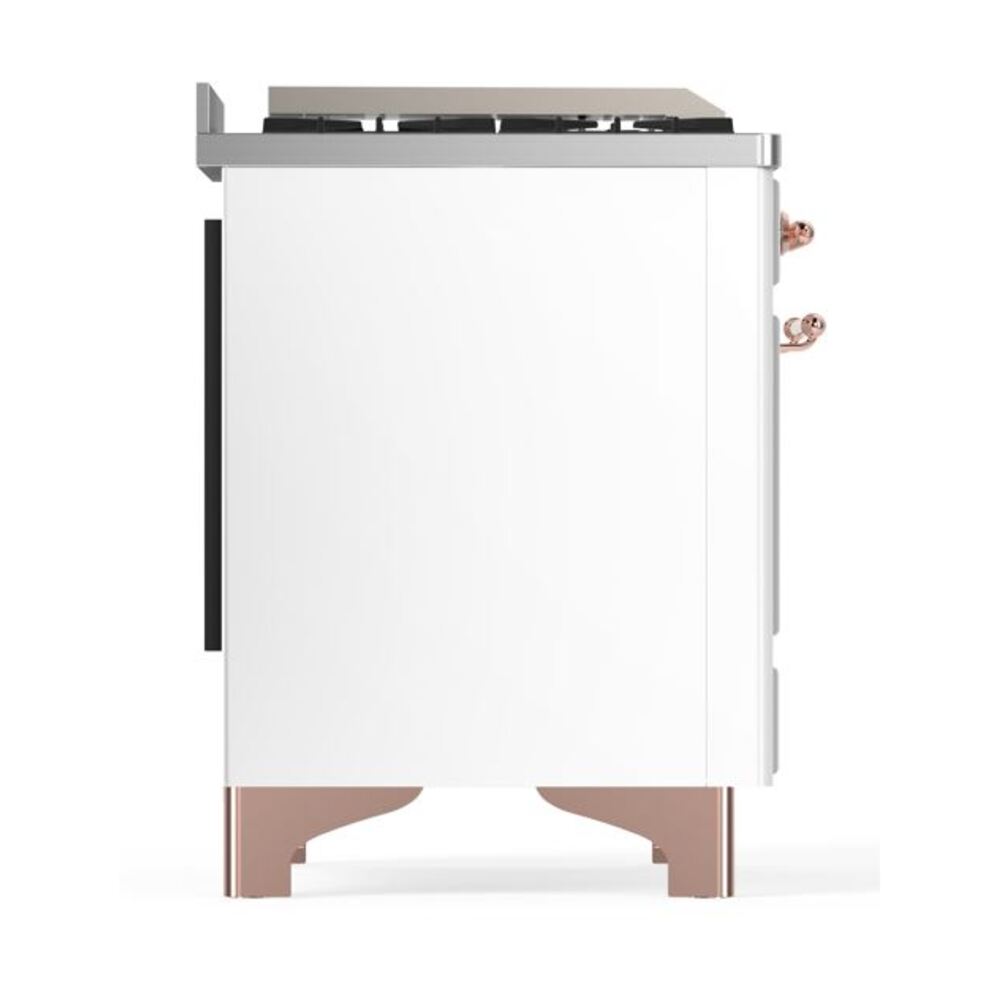 ILVE UM09F Majestic II 36 inch Dual Fuel Range with 6 Burners, Griddle