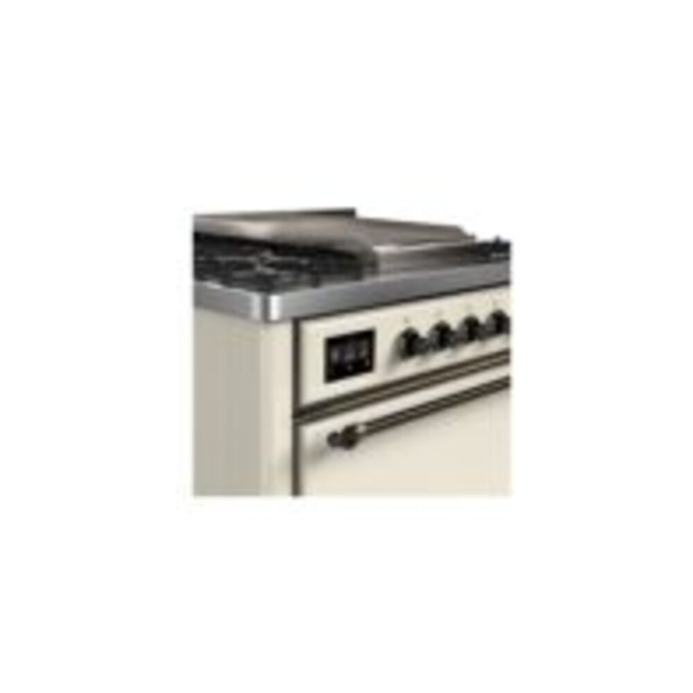 ILVE UM09F Majestic II 36 inch Dual Fuel Range with 6 Burners, Griddle