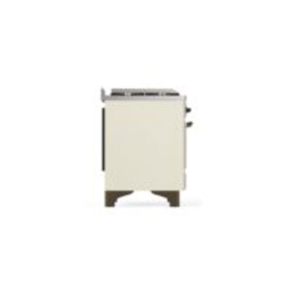 ILVE UM09F Majestic II 36 inch Dual Fuel Range with 6 Burners, Griddle