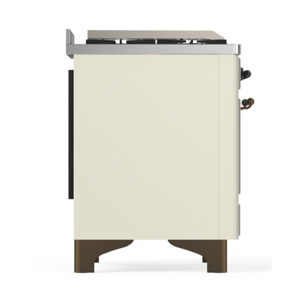 ILVE UM09F Majestic II 36 inch Dual Fuel Range with 6 Burners, Griddle