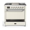 ILVE UM09F Majestic II 36 inch Dual Fuel Range with 6 Burners, Griddle