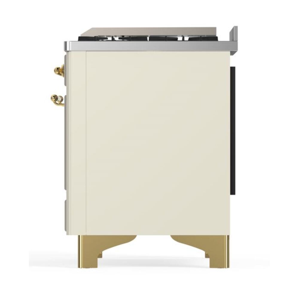 ILVE UM09F Majestic II 36 inch Dual Fuel Range with 6 Burners, Griddle