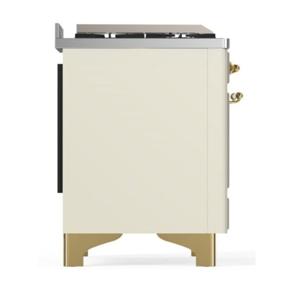 ILVE UM09F Majestic II 36 inch Dual Fuel Range with 6 Burners, Griddle