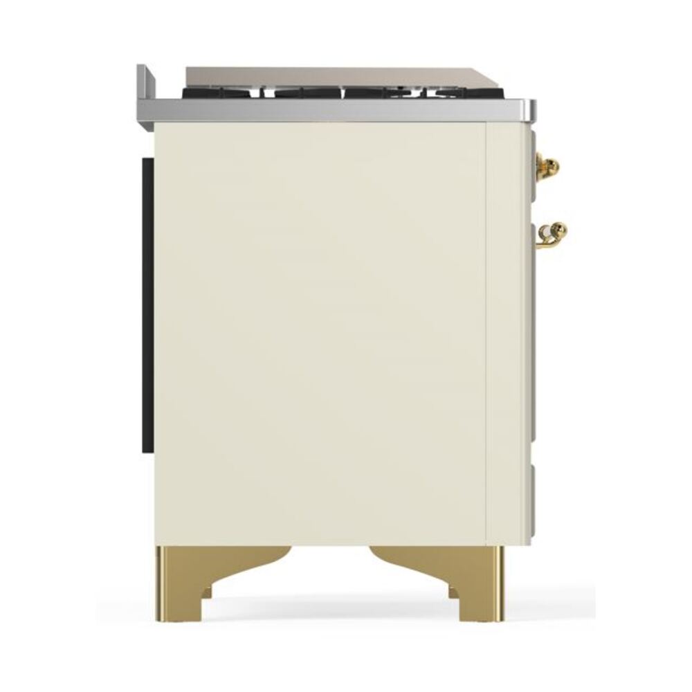 ILVE UM09F Majestic II 36 inch Dual Fuel Range with 6 Burners, Griddle