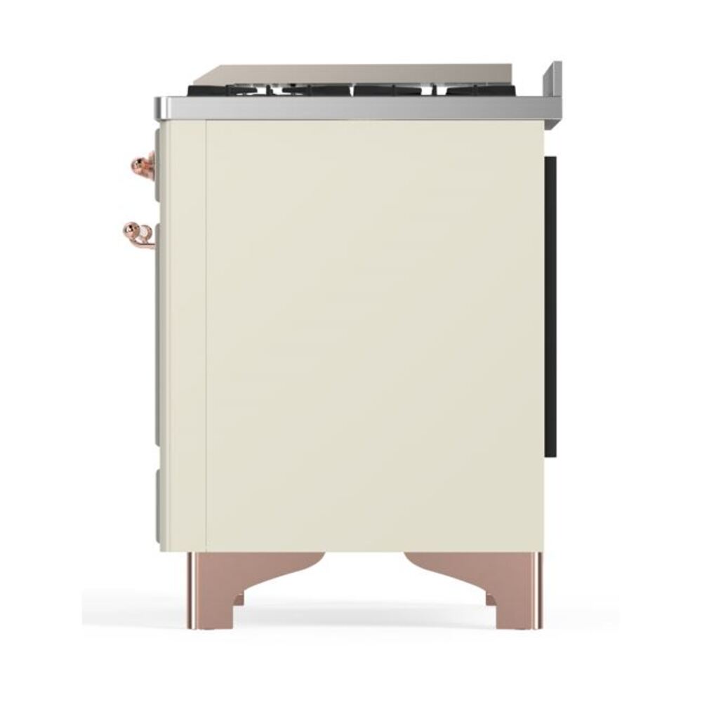 ILVE UM09F Majestic II 36 inch Dual Fuel Range with 6 Burners, Griddle