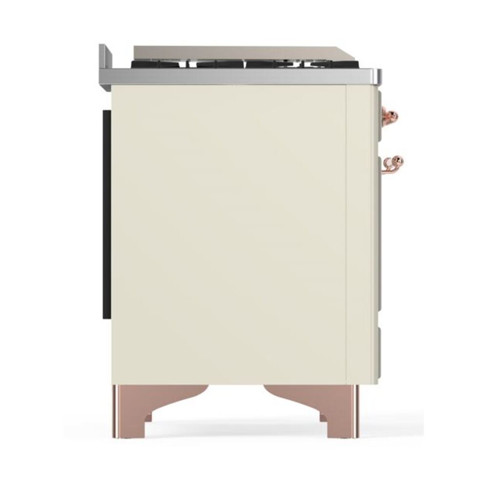 ILVE UM09F Majestic II 36 inch Dual Fuel Range with 6 Burners, Griddle