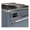 ILVE UM09F Majestic II 36 inch Dual Fuel Range with 6 Burners, Griddle