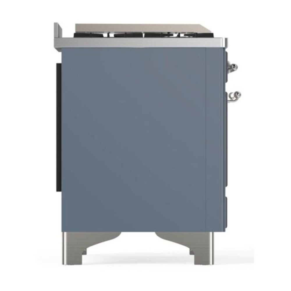 ILVE UM09F Majestic II 36 inch Dual Fuel Range with 6 Burners, Griddle