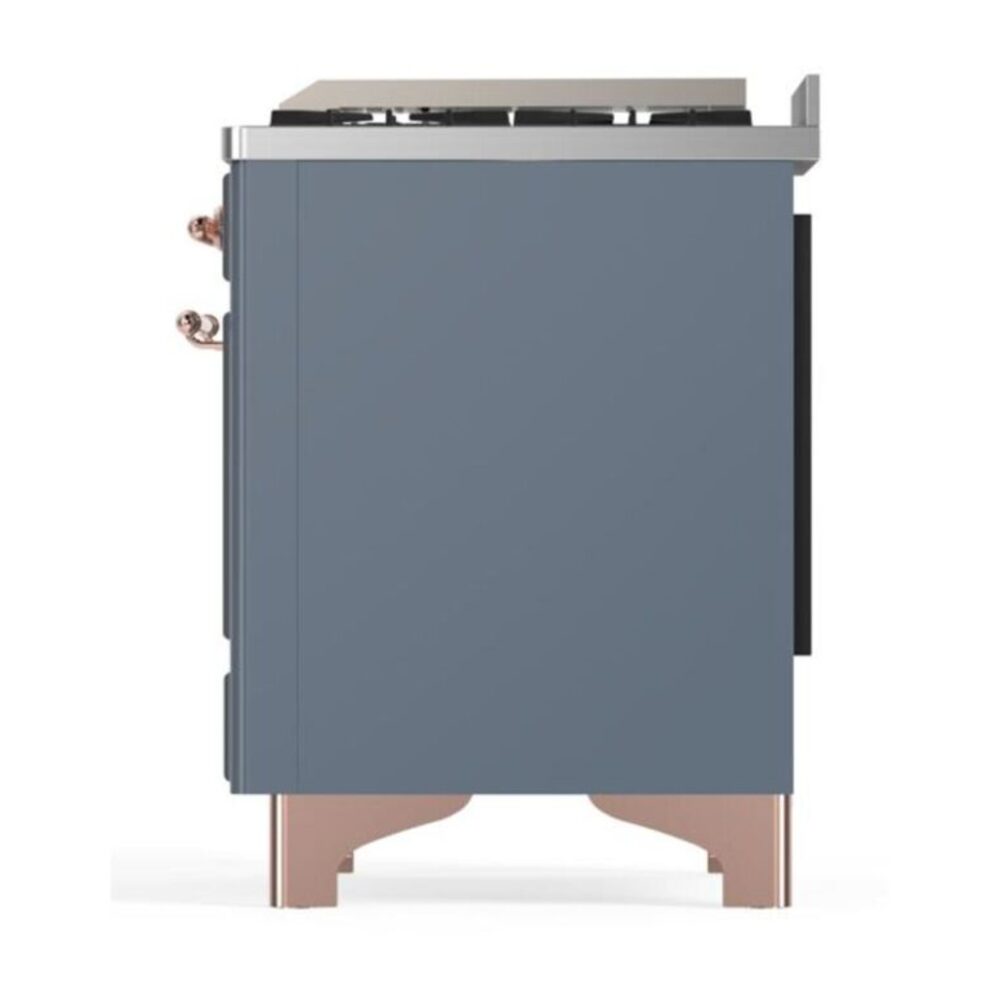 ILVE UM09F Majestic II 36 inch Dual Fuel Range with 6 Burners, Griddle