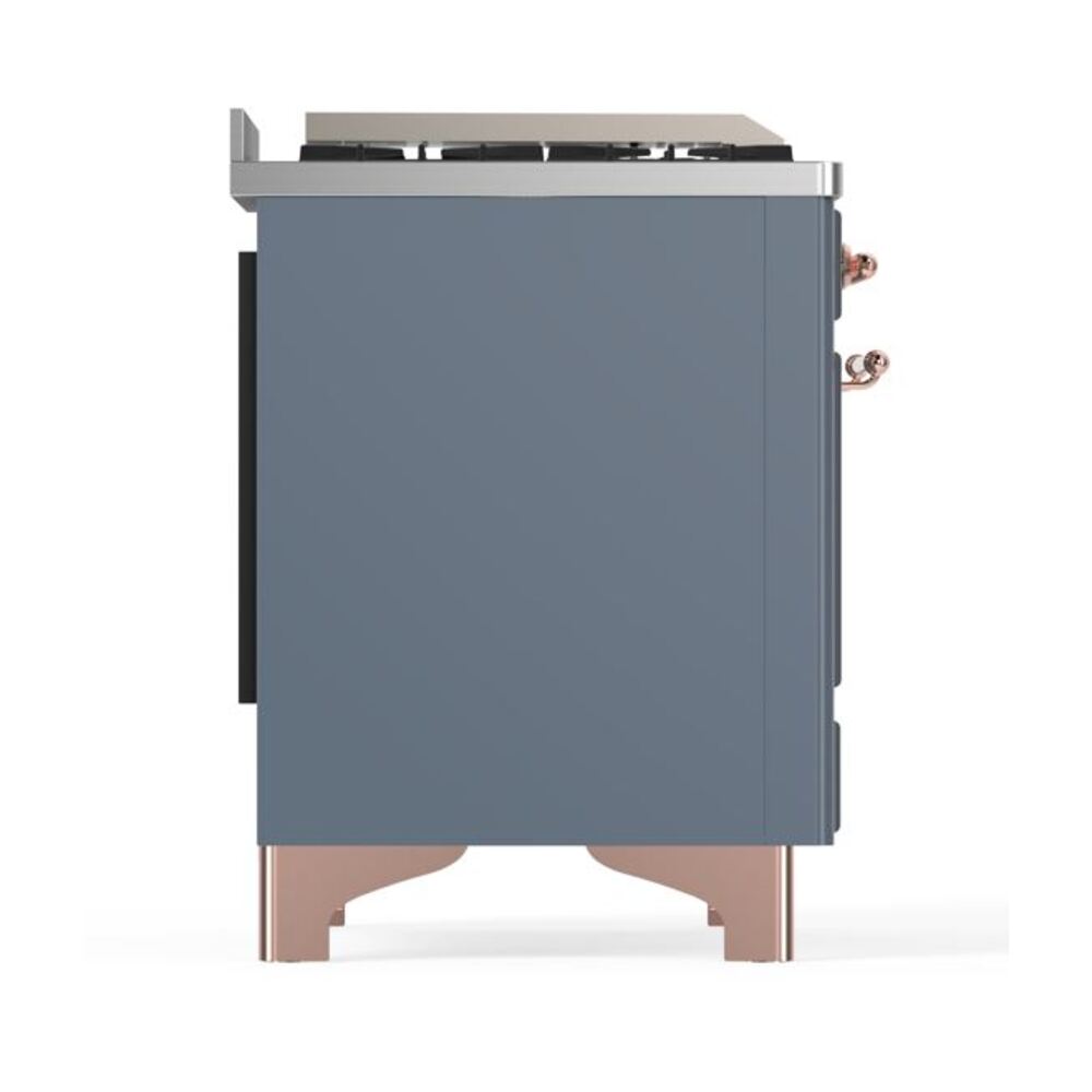 ILVE UM09F Majestic II 36 inch Dual Fuel Range with 6 Burners, Griddle