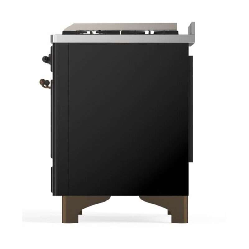 ILVE UM09F Majestic II 36 inch Dual Fuel Range with 6 Burners, Griddle