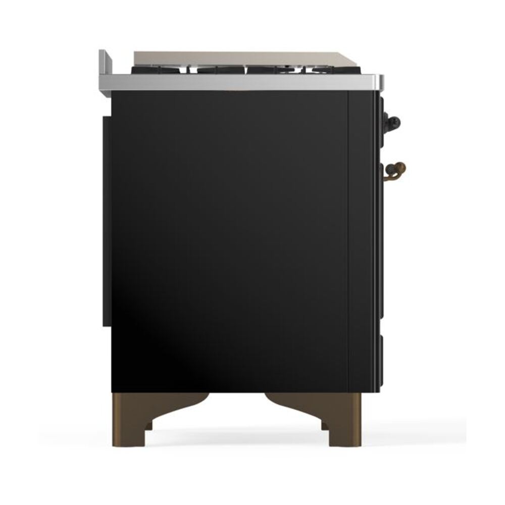 ILVE UM09F Majestic II 36 inch Dual Fuel Range with 6 Burners, Griddle