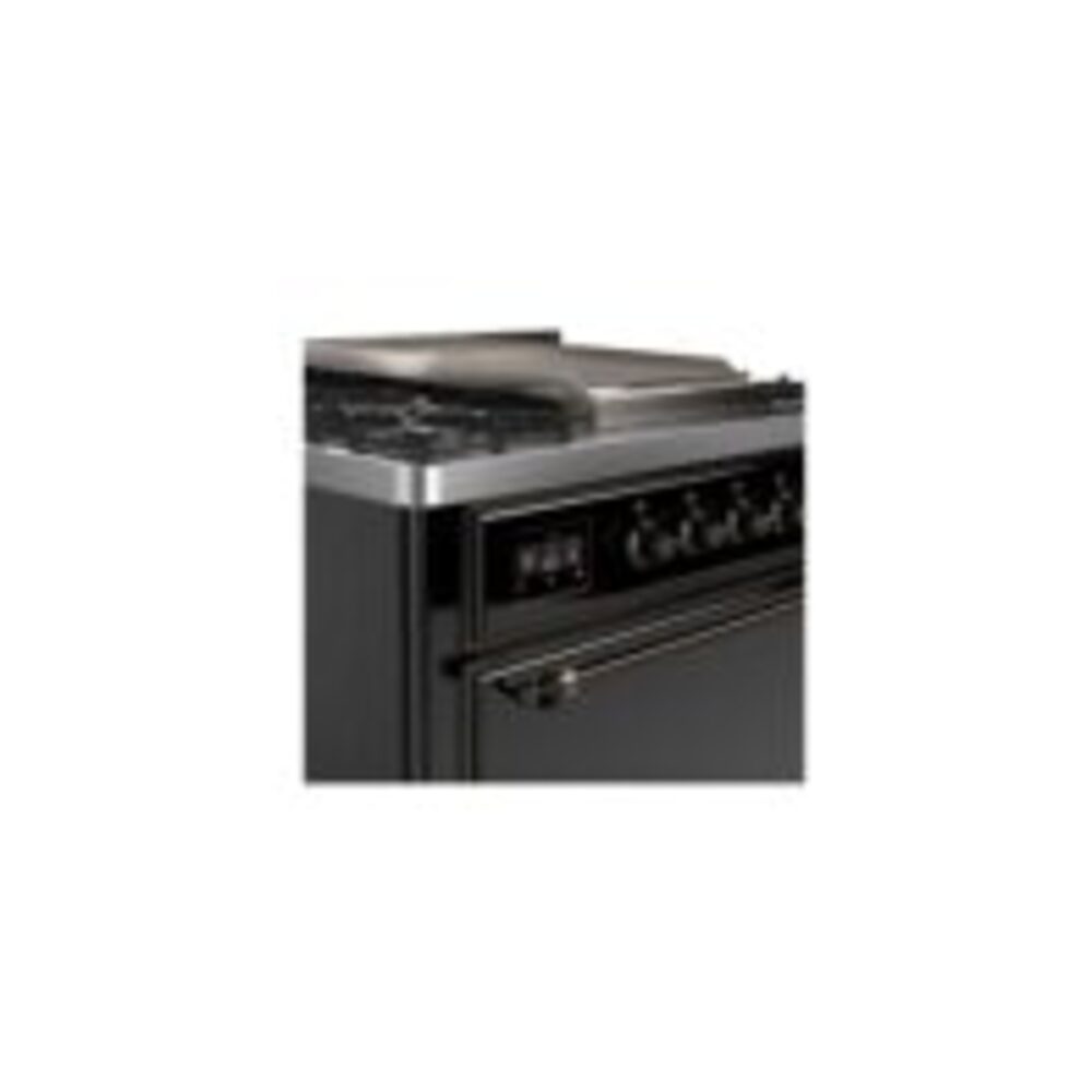 ILVE UM09F Majestic II 36 inch Dual Fuel Range with 6 Burners, Griddle