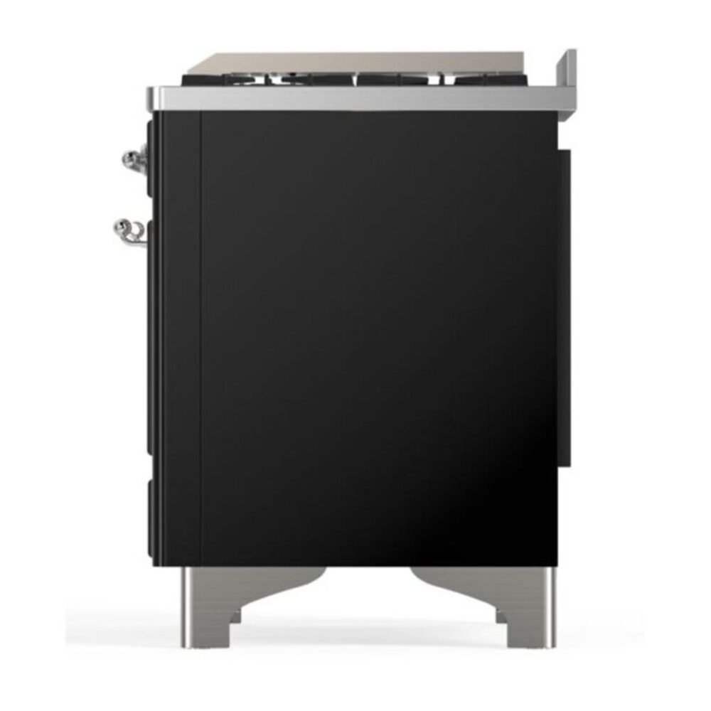 ILVE UM09F Majestic II 36 inch Dual Fuel Range with 6 Burners, Griddle